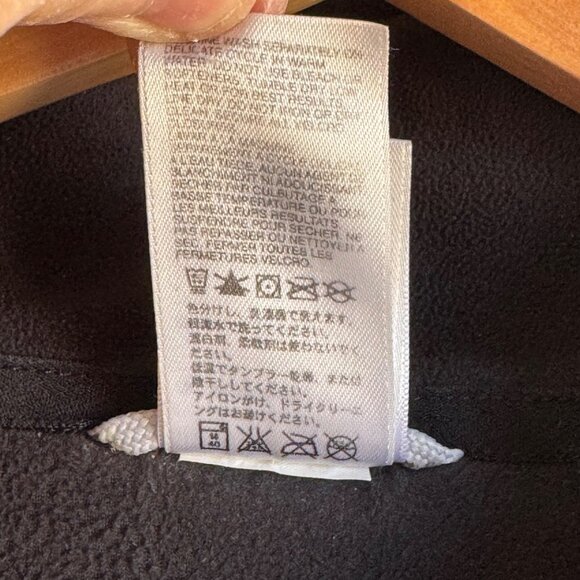 The North Face Mens XL Black 1/4 Zip Pullover Fleece Jacket Athletic - Picture 5 of 8